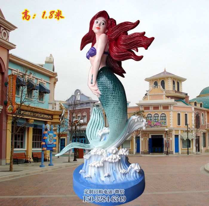 贵阳水景美人鱼雕塑 风景区几何雕塑 广场小品 贵阳水景美人鱼雕塑 风景区几何雕塑 广场小品