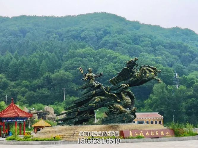 花溪夸父逐日雕塑,铸铜神话人物雕塑 花溪夸父逐日雕塑,铸铜神话人物雕塑