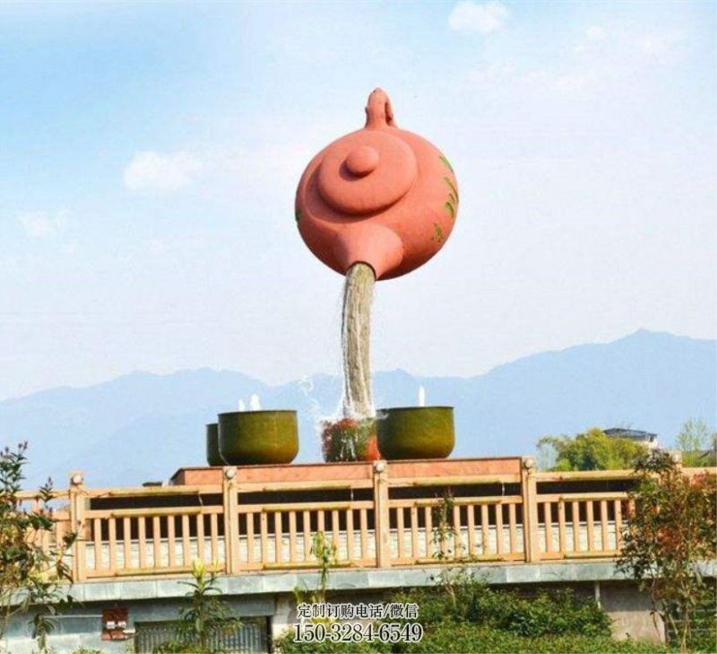 开阳开阳公园天壶雕塑工厂,不锈钢材质,圆雕形式 开阳开阳公园天壶雕塑工厂,不锈钢材质,圆雕形式